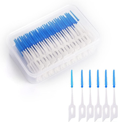 13 160 Stück Dual Use Silikon Interdentalbürsten Zahnseide Picks Zahnspangen