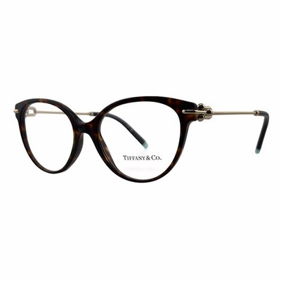 Tiffany & Co TF2217 Brown Eyeglasses Frames 53mm 17mm 140mm - 8015