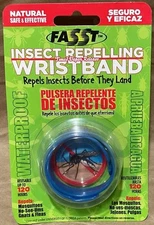Insect Repelling Wristband - WATERPROOF - Natural Safe & Effective STRONG *NEW
