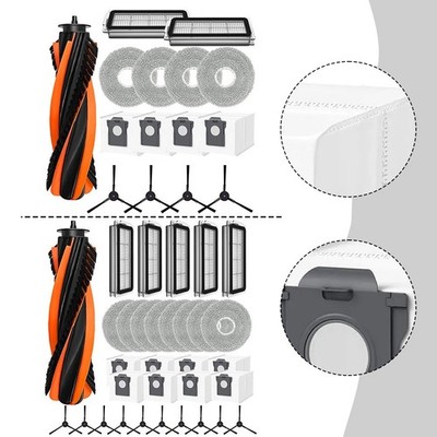 For Cecotec For Conga X70 Robot Vacuum Accessories Set Filter Mop Cloth Bag