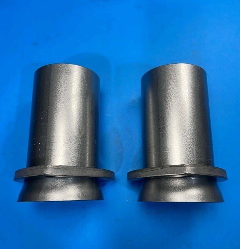 3" Ball Header to 3" OD Aluminized 3 Bolt Flange Socket Collector Reducers USA