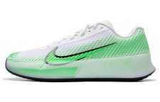 NikeCourt Air Zoom Vapor 11 HC White Poison Green - DR6966-106