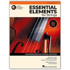 Hal Leonard Essential Elements - Strings-Viola Book 1 w/Online Resources revised