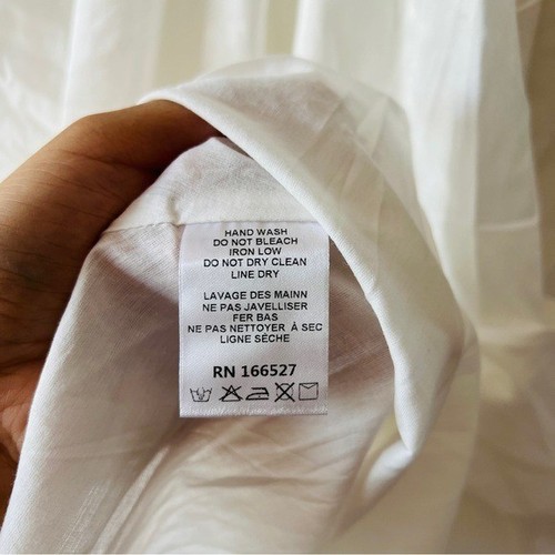 New GUIZIO Bielli Dress in White Size Large - Picture 8 of 9