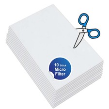 10 Mikrofilter Feinfilter Staubfilter univers...