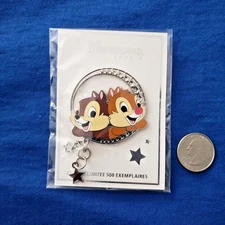 DISNEY PIN 147880  DLP - Chip and Dale PARIS  - Etoile LE187/500