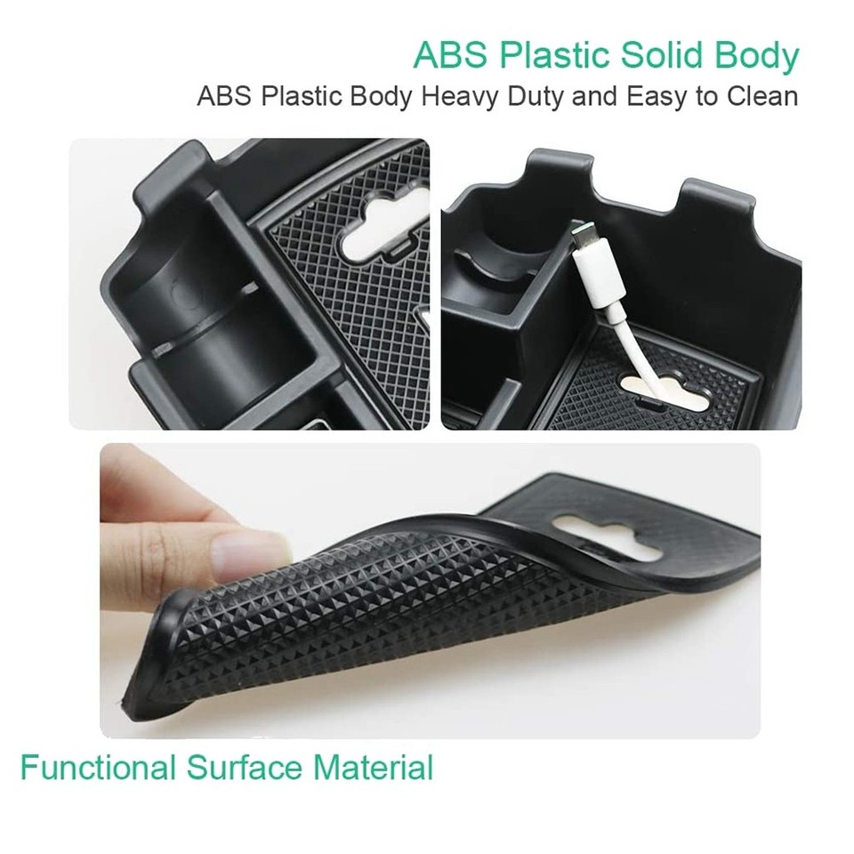 Auto Konsole Organizer Mit Getränkehalter - Ablagefach Für Handy, Schlüssel & Karten