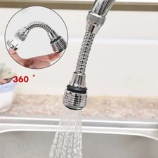 Kitchen Stainless Steel Faucet Sprinkler Water-saving Device Lengthening Rotatin