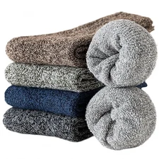 5 Pairs Men's Winter cotton socks Thick