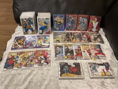 2023 UD MARVEL ALLEGIANCE SECRET WARS-BASE,INSERTS,RAINBOW,BLUE,RED LOT(181)