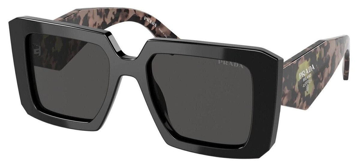 Prada 0PR23YS 1AB5S0 51mm Modern Rectangular Sunglasses