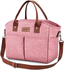 Lunch Bags for Women Insulated Thermal Lunch Tote Bag with Shoulder Strap Upgrad