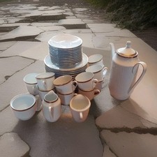 Hutschenreuther Kaffeegeschirr für 12 Personen, Arzberg Bavaria Nr. 2976