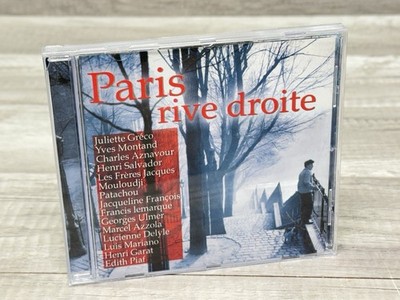 PARIS RIVE DROITE Pop Chanson CD Juliette Gréco Aznavour Yves Montand Edith Piaf