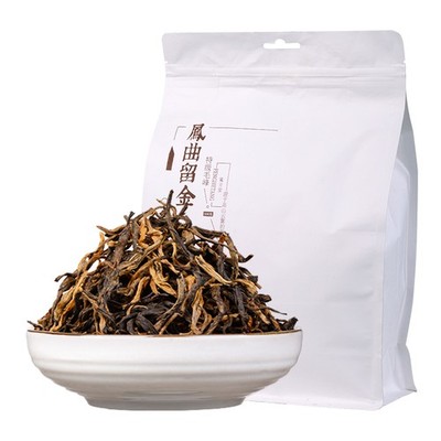 2025 Chinese Tea Black Tea Yunnan Dian Hong Dianhong Mao Feng Maofeng Tea 500g