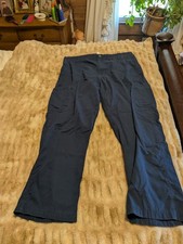 Carhartt Men's Blue Work Pants Elastic Waist Cargo Utility XL C54108 set of 3