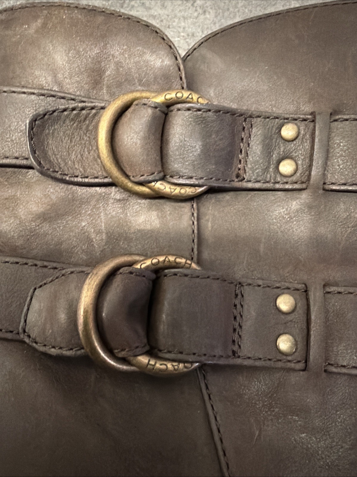 Coach Thelma Vintage Women's Boots Size US 8 M Espresso thumbnail 10