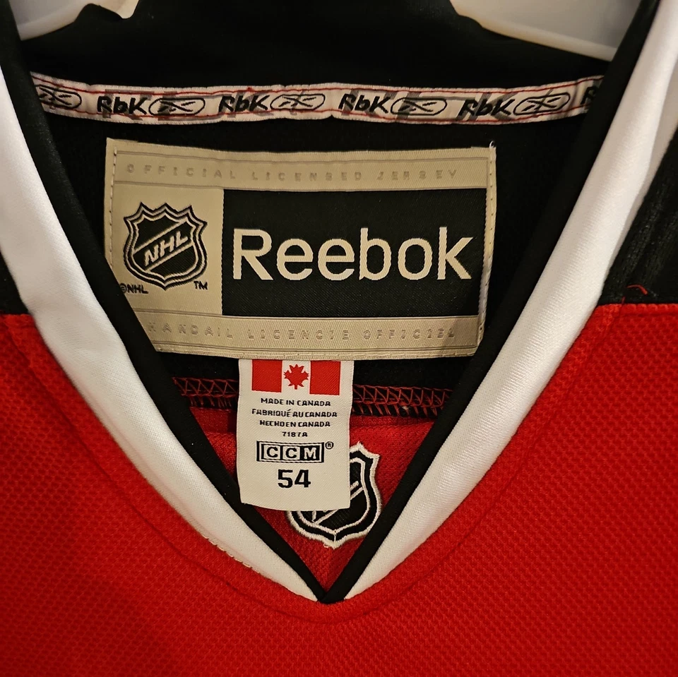 Nueva Jersey Reebok Center Ice CCM Martin Broduer Talla 54 Nueva con Etiquetas Foto 3 de 4