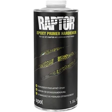RAPTOR EPOXY PRIMER HARDENER, CLEAR, 1.5 LITERS 2 Count UPL-UP4835