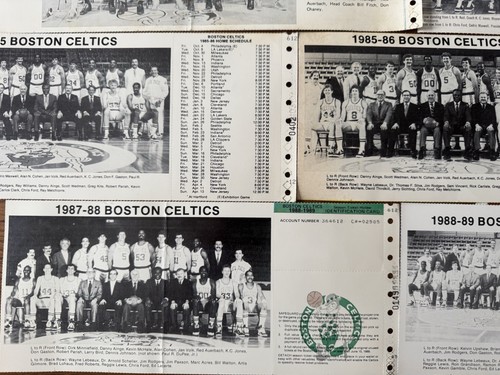 Boston Celtics (titular boleto de temporada) fotos del equipo 1979 - 1993 (nº 83-84) lote 2 - Imagen 3 de 6