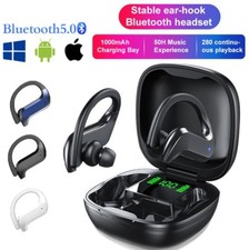 CUFFIE BLUETOOTH IMPERMEABILI AURICOLARI PER SPORT WIRELESS PER ANDROID IPHONE