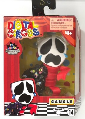 The Amazing Digital Circus TADC Abstracted Gangle Figure 4'' Vinyl New In Hand 14