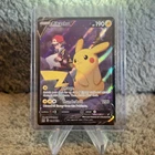 Pokémon TCG Pikachu v TG16/TG30 Lost Origin 2022 Full Art Holo Ultra Rare Card