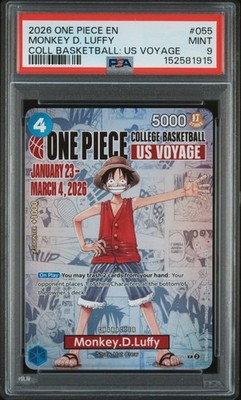 ワンピース カードゲーム 2026 ONE PIECE EN MONKEY D. LUFFY #055 2026 ONE PIECE PROMOS #055 MONKEY D. LUFFY PSA 9 | eBay