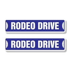 RODEO DRIVE Street Sign (2 Pack) beverly hills california hollywood ca