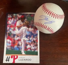 mlb authenticated signed baseball