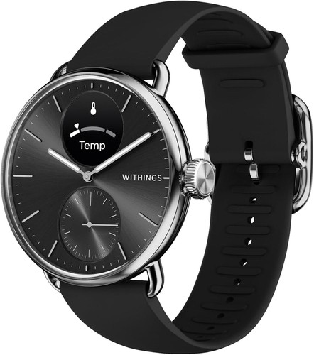 Withings ScanWatch 2 HWA10-Model4 | 42 mm  Stainless Steel w/ Black | Excellent