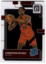 2022-23 Donruss Optic #212 Christian Koloko