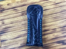 Leather Pocket Folding Knife Open Top Slip Trapper (Sheath Only) Horse/Hat