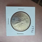 1992 American Eagle Walking Liberty Dollar 1 Troy Ounce .999 Fine Silver In Case