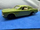 Vintage Marx Ford Mustang Fastback Tin Toy Friction Toy Japan Works Acceptable