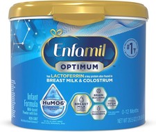 Enfamil Optimum Enspire to Breast Milk Powder Tub - 20.5oz EXP 08/2026