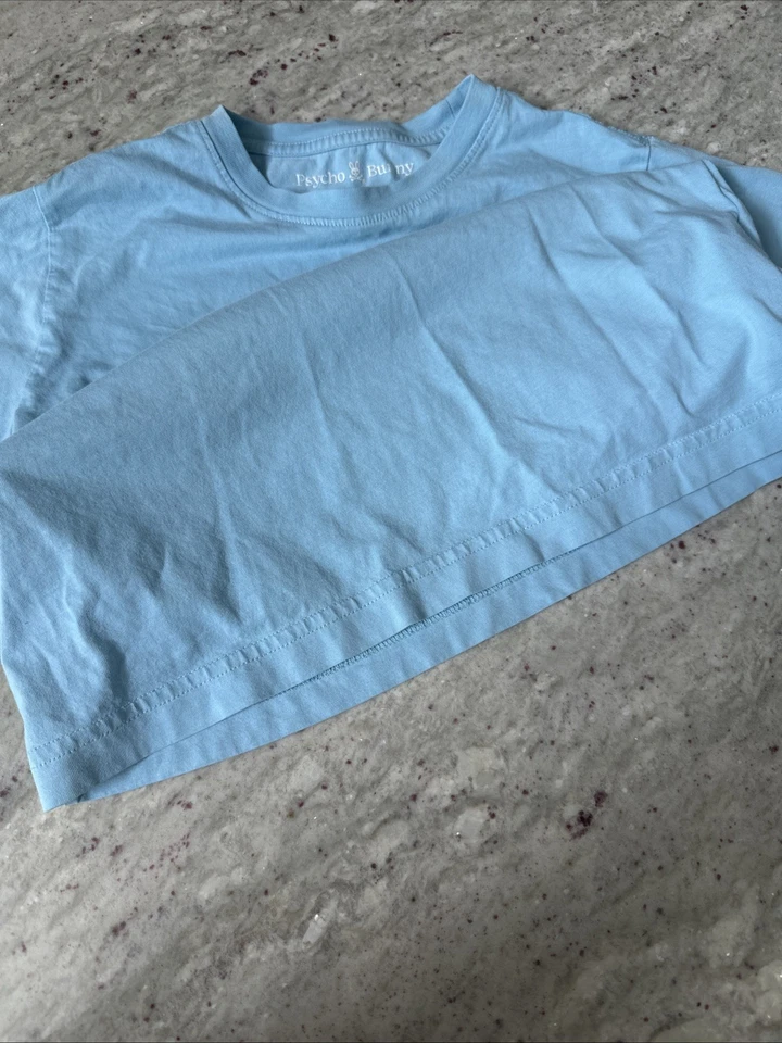 Psycho Bunny Youth Boy Medium T Shirt Blue - Image 3 of 4