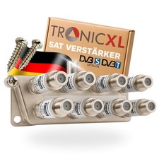 8-fach Sat Splitter 160dB Verstärker Antenne...
