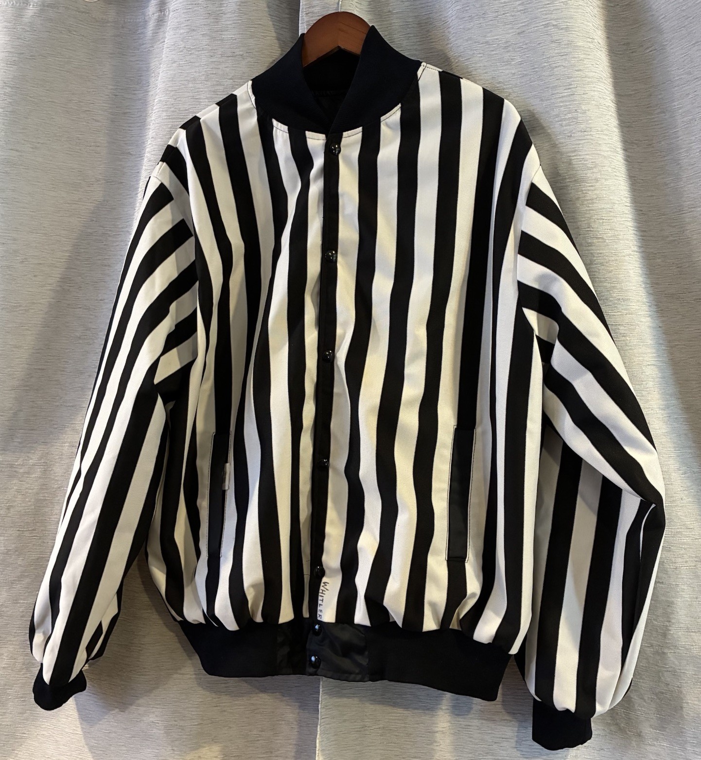 Honig’s Reversible Referee Bomber Jacket Size XL - image 2