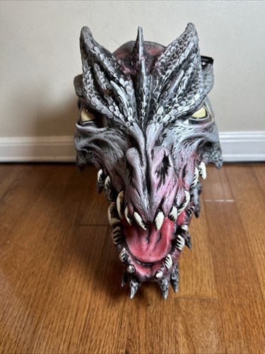 Zagone Studios DRAGON FACE by B.Y. (Bill Ystrom) Elastic Harness Mask USA Latex - Picture 17 of 24