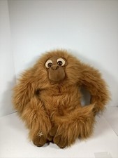 Beverly Hills Teddy Bear Company Plush Orangutan 17 X 17" Approx. EUC Ape Monkey