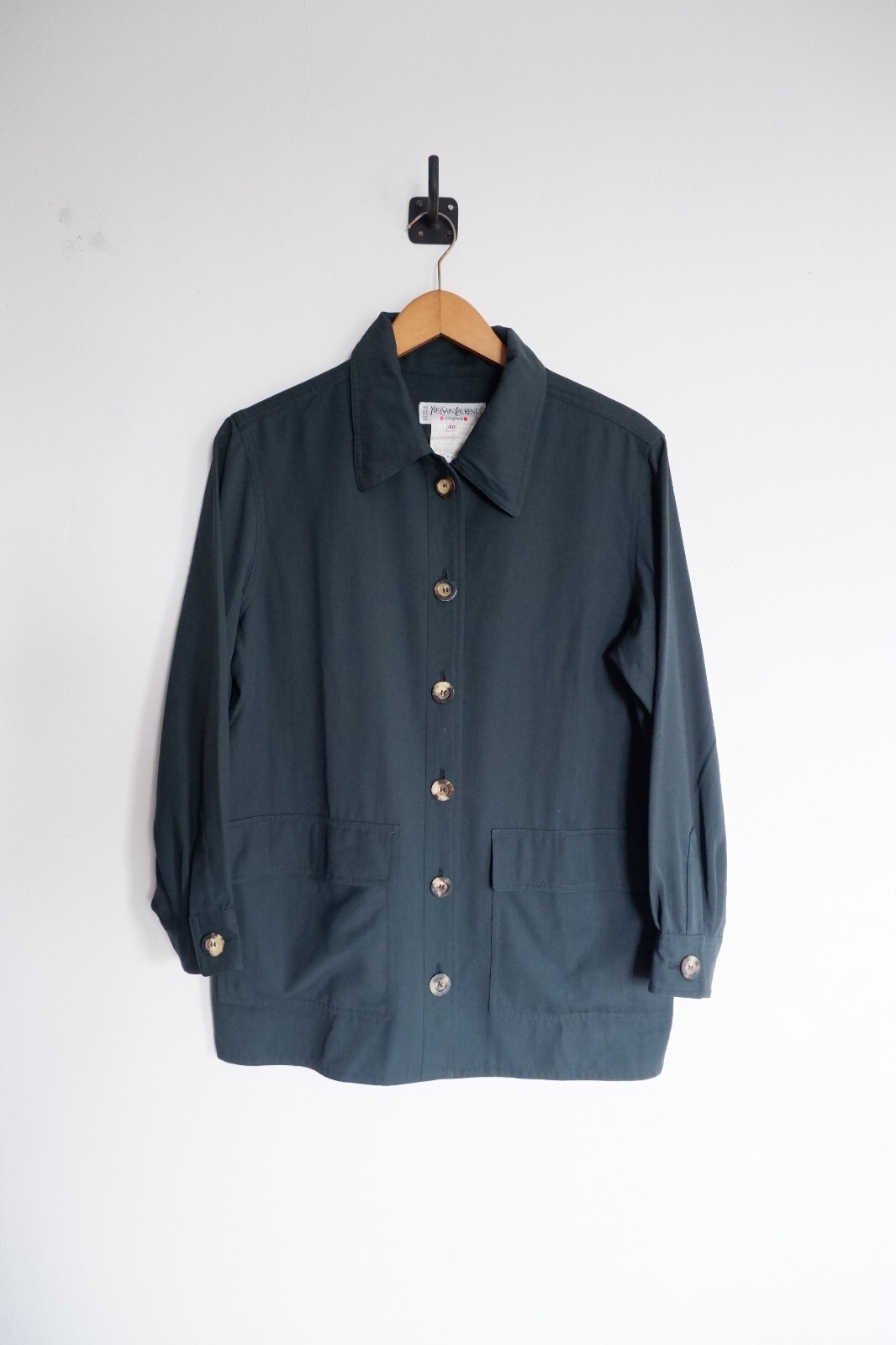 Giacca di lana vintage Yves Saint Laurent Rive Gauche Taglia 40