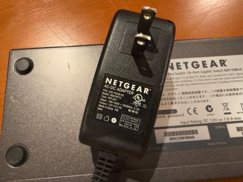 Netgear ProSafe Plus Switch GS116E EV2 16-Port Gigabit Switch GS116Ev2 - Picture 8 of 8