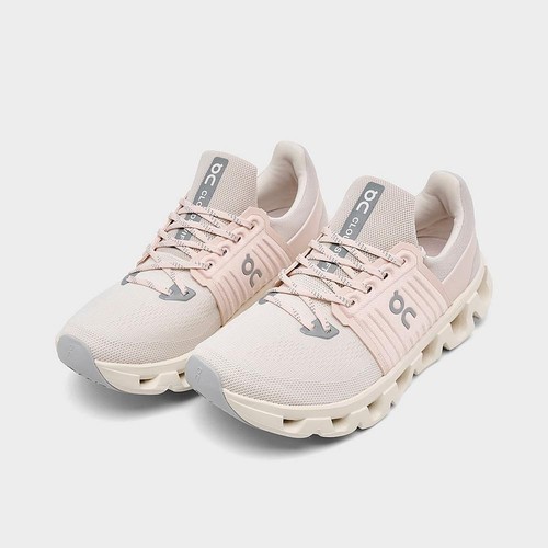 Scarpe donna On Running marca Cloud Cloudswift 4 rosa/bianco/grigio RARE NUOVE 2025 - Foto 2 di 5