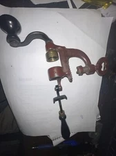 CAST Brass SHOT SHELL ROLL CRIMPER RELOADING TOOL Rare Maybe A Eagle