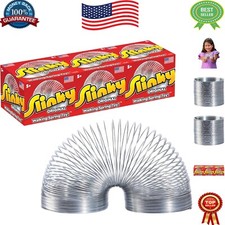 Original Slinky Spring Toy 3-Pack - Perfect for Fidgeting  Playtime Adventures