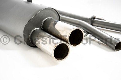 Exhaust end muffler with pipe for BMW E30 316 316i 318i M10 M40 engine - Picture 8 of 21