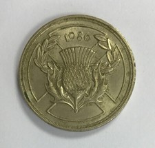 1986 SCOTLAND COMMONWEALTH GAMES £2 TWO POUND COIN (A2CoinN