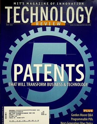 MIT Technology Review May 2001 5 Patents That Will Transform Business & Tech