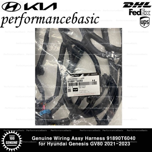 Genuine Wiring Assy Harness 91890T6040 for Hyundai Genesis GV80 2021-2023 - Picture 2 of 7